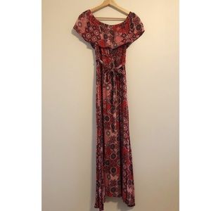 Baltic Born Off Shoulder Maxi Dress